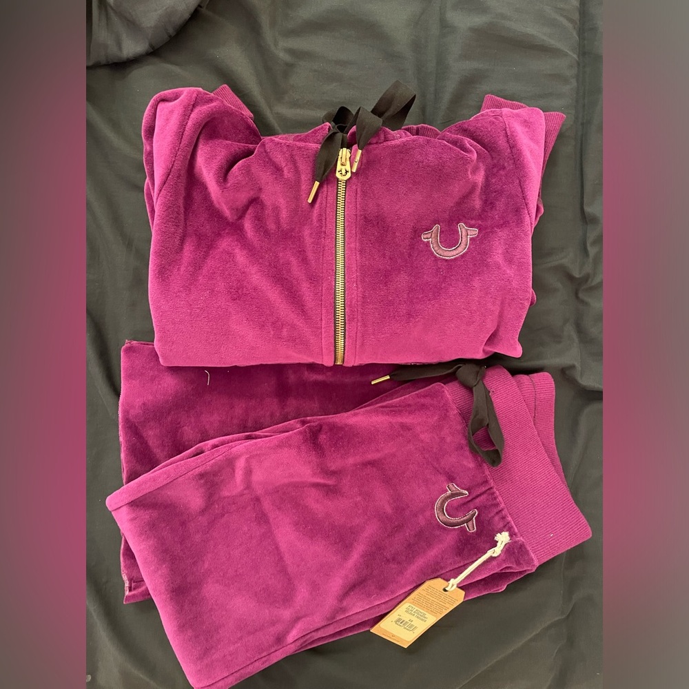 True Religion Velour Tracksuit